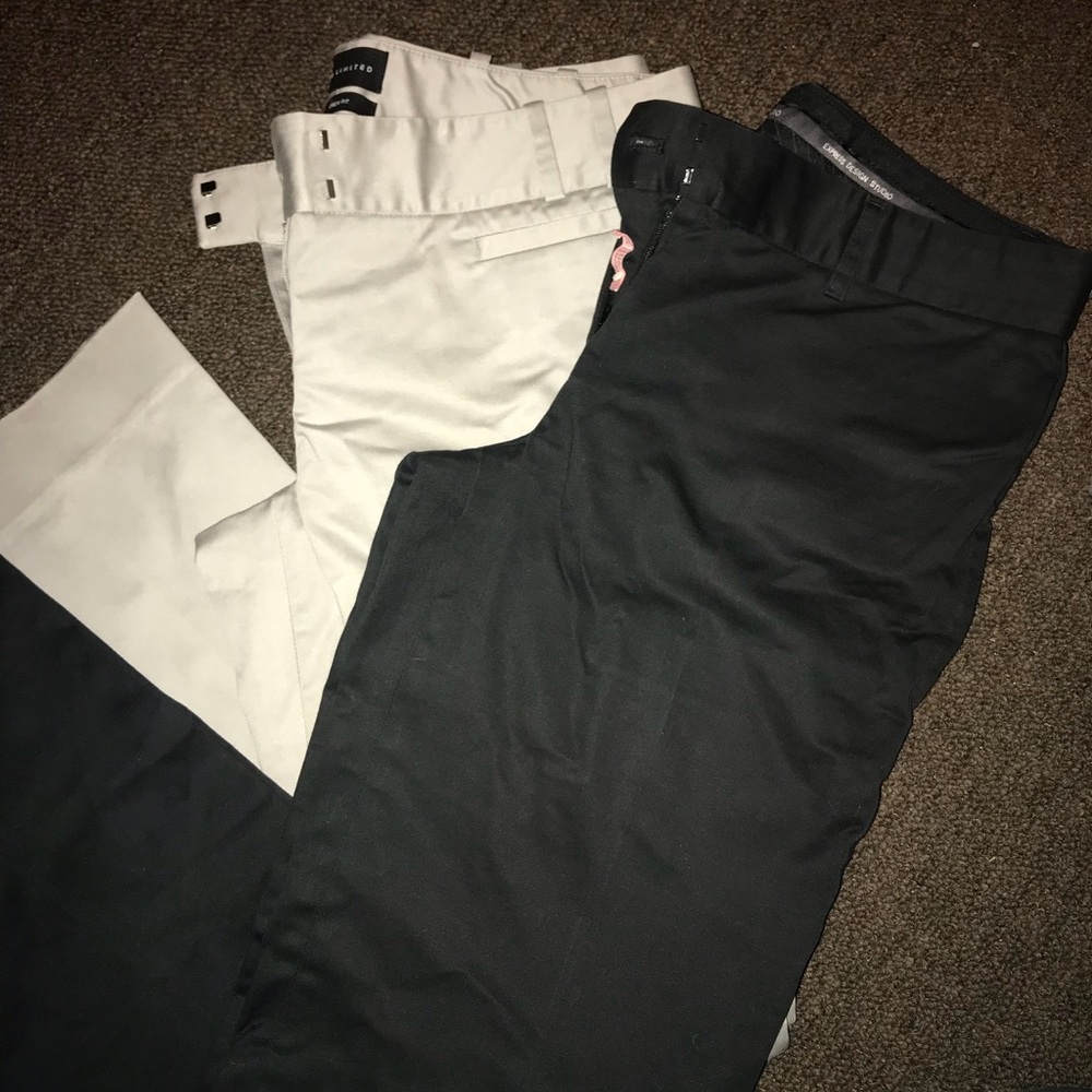 A pair of express and the limited pants size 6